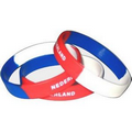 3/4" Segmented Silicone Wristbands